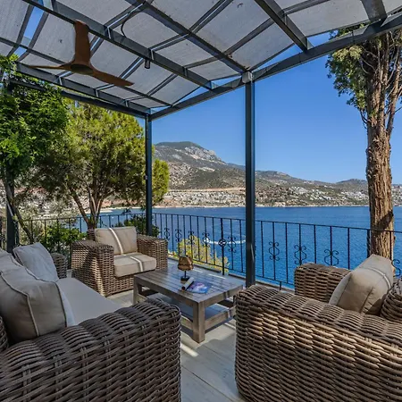 Kalkan Villa Veranda Exterior photo